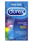 Durex Pleasure Mix Lubricated Condoms