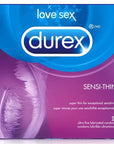 Durex Sensi-Thin Lubricated Condoms