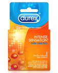 Durex Intense Sensation Lubricated Condoms
