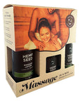 Earthly Body Hemp Seed Massage in a Box Gift Set