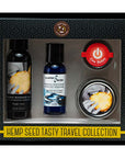 Earthly Body Hemp Seed Tasty Travel Collection