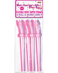 Bachelorette Party Flexy Super Straw 10Pcs Set