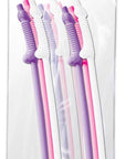 Bachelorette Party Flexy Super Straw 10Pcs Set