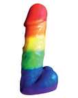 Rainbow Pecker Party Candle 7.5 Inch