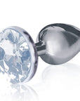 The 9s The Silver Starter Bejeweled Stainless Steel Plug