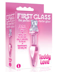 The 9s Frist Glass Teddy Love Glass Butt Plug