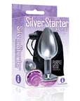 The 9s The Silver Starter Bejeweled Stainless Steel Plug