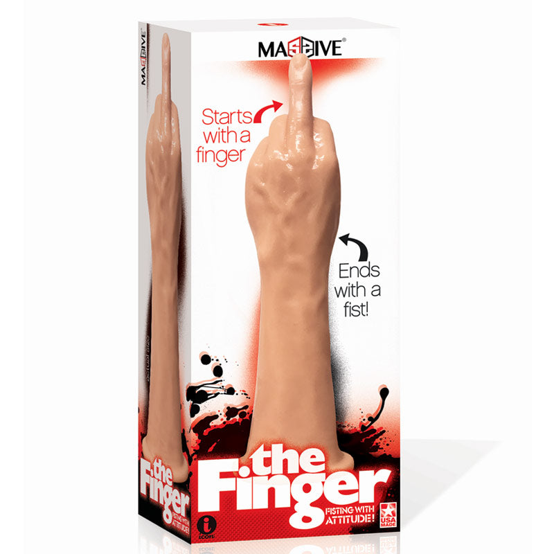 The Finger Fister Dildo