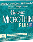 Kimono MicroThin Plus Aqua Lube