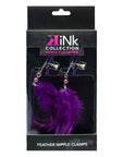 Kink Collection Feather Alligator Nipple Clamps