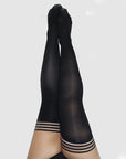 Kixies Dana Lynn Ribbed Thigh High Tights