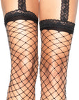 Leg Avenue - Fence Net Garter Belt Stocking