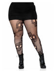Leg Avenue - Sugar Skull Net Pantyhose
