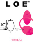 LOE Primrose Vibrating Remote-Controlled Stimulator