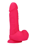 Pretty N Pink Silicone Dildo - Packed In Sealed Foil Bags