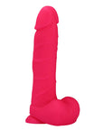 Pretty N Pink Silicone Dildo - Packed In Sealed Foil Bags