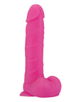 Glow In the Dark Silicone Dildo - Packed In Sealed Foil Bags