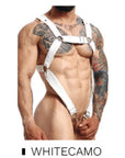 DNGEON Cross Cockring Harness by MOB