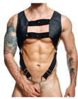 DNGEON Croptop Cockring Harness by MOB