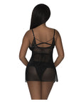 Modern Romance Baby Doll And Split Crotch Tanga