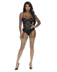 Ooh La Lace Bustier And Panty Set