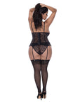 Ooh La Lace Bustier And Panty Set