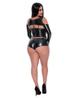 Liquid Onyx Camisole, Long Sleeve Shrug And Short Set