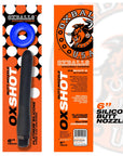 Oxshot Butt-Nozzle Shower Hose And Flex Cockring