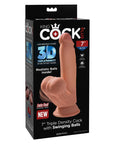 King Cock Plus Triple Density Cock With Swinging Balls
