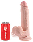 King Cock Plus Triple Density Cock With Swinging Balls