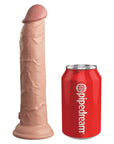 King Cock Elite Dual Density Vibe Silicone Cock