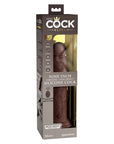 King Cock Elite Dual Density Vibe Silicone Cock