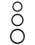 Silicone 3-Ring Stamina Set