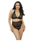 Popsi Lace Bra & Panty Set Plus Size