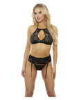 Popsi Bra Set With Matching Garter