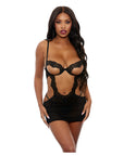 Popsi Black Lace Babydoll