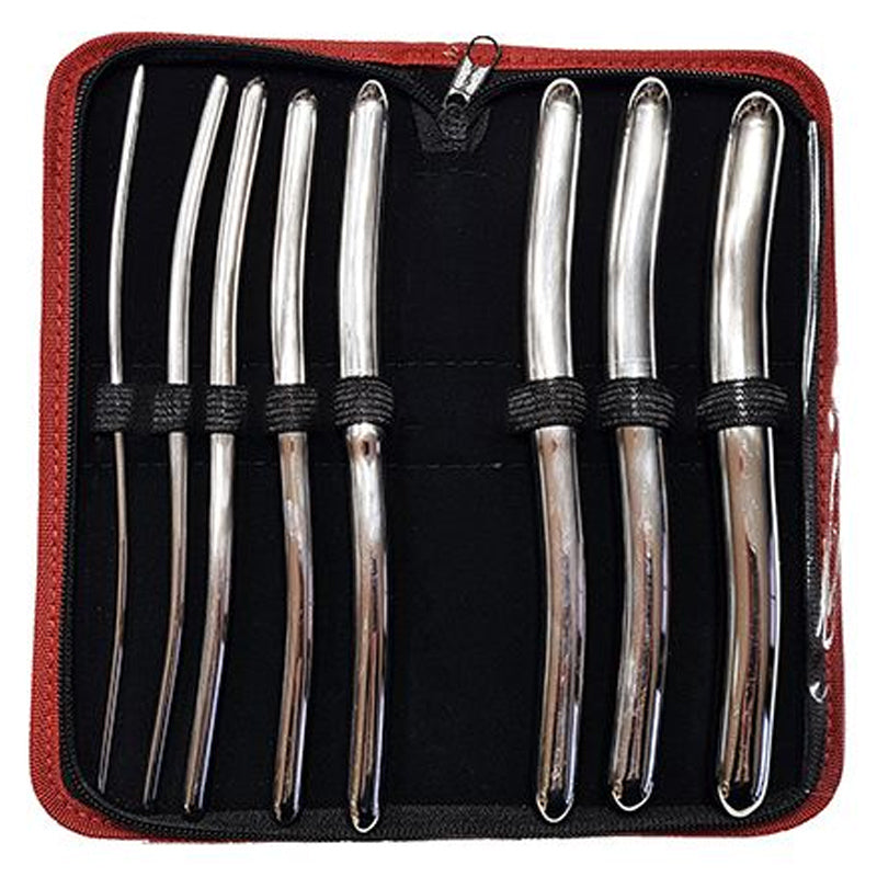 Rouge Stainless Steel Hegar Dilator Set in Pouch