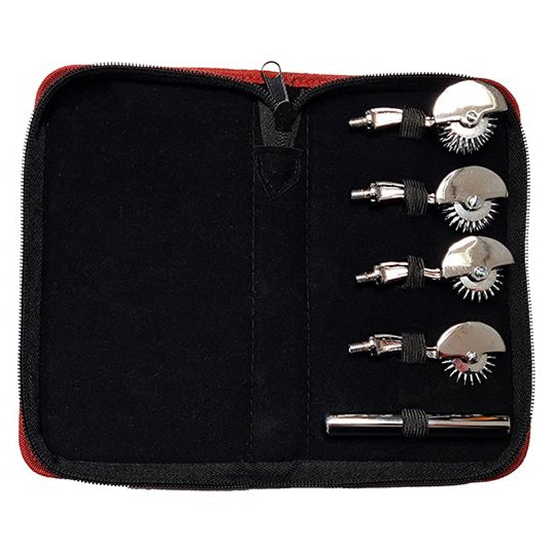 Rouge Stainless Steel 4 Pinwheel Set in Pouch