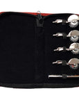 Rouge Stainless Steel 4 Pinwheel Set in Pouch