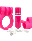 Charged CombO Kit Cock Ring & Bullet Vibrator