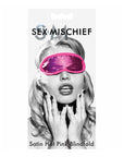 Satin Blindfold Hot Pink