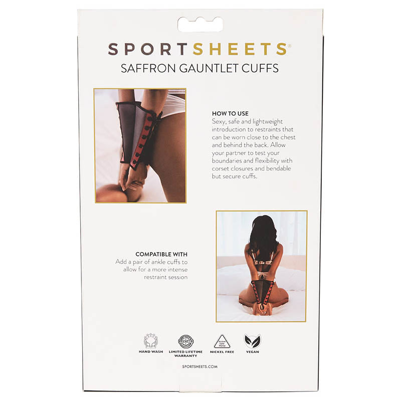 Saffron Gauntlet Cuffs