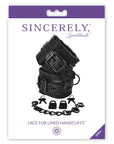 Sincerely Lace Fur Lined Handcuffs