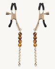 Sportsheet Sincerely Amber Beaded Nipple Clamps