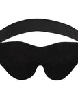 Sex & Mischief Soft Blindfold - Black