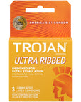 Trojan Ultra Ribbed Condoms