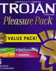 Trojan Pleasure Pack Condoms