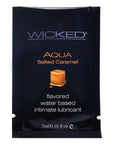 Wicked Sensual Aqua Salted Caramel Flavoured Lubricant