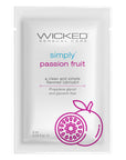 Wicked Simply Aqua Passion Fruit Flavored Water Based Lubricant