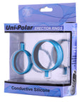 Silicone Uni-Polar Cock Ring Set